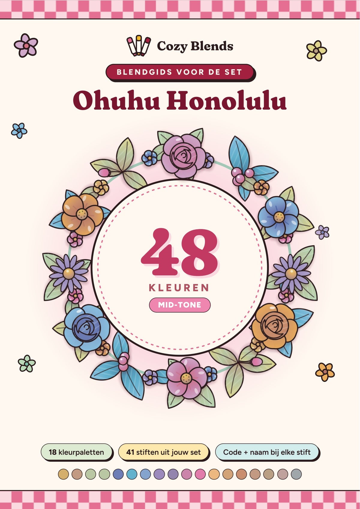 Blendgids Ohuhu 48 Mid-tone set